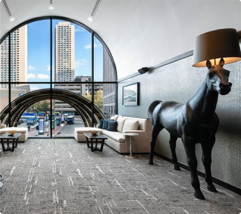 Picture of hotel room